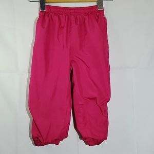 FREE ADD-ON‼️ Athletic Works Kids Hot Pink Lined Pants with Bottom Zippers - 2T